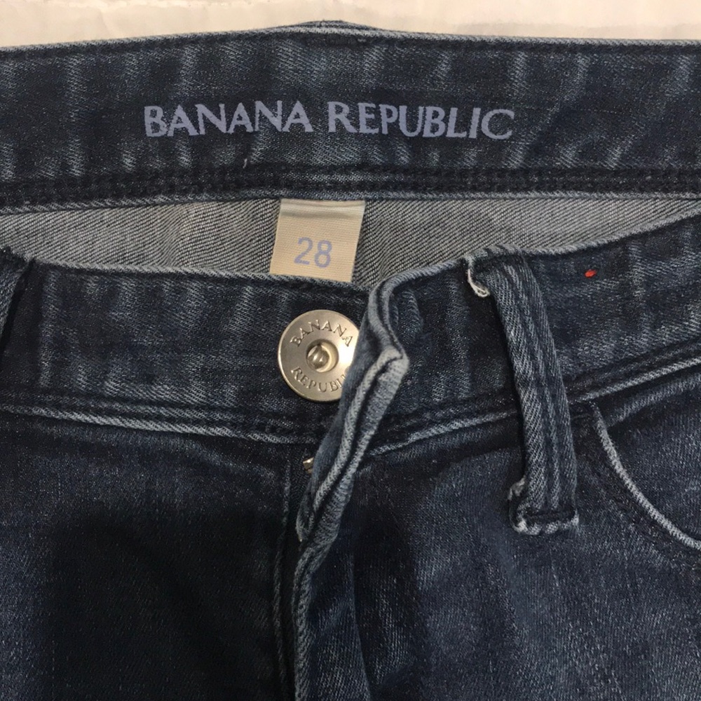 BANANA REPUBLIC skinny jeans zipper